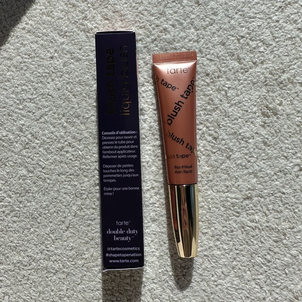 NIB Tarte Blush Tape Liquid Blush - Peach